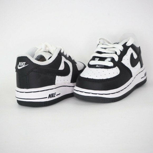 Nike Air Force One TD Toddler Shoes White/Black - Picture 8 of 12
